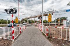 Warszawa, przejazd kolejowo-drogowy, rogatka, KPO, digitalizacja, ul. Naczelnikowska