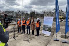 LK91, most kolejowy, Przemyśl, briefing prasowy, nowa infrastruktura