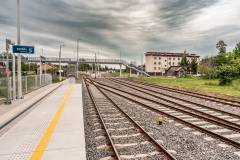 peron, linia kolejowa, modernizacja, stacja, tor, Hajnówka, KPO, wąskie gardło