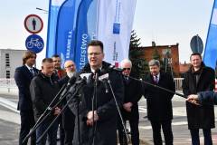 E20, Łowicz, briefing prasowy, Bittel Andrzej, nowa infrastruktura, nowy wiadukt drogowy