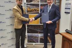 stacja, Sokółka, dyżurny ruchu, nowa nastawnia, nowe urządzenie SRK, Intop, podisanie umowy