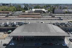 stacja, Warszawa Wschodnia, przetarg, widok z lotu ptaka