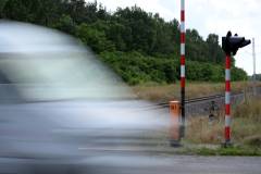 bezpieczeństwo, przejazd kolejowo-drogowy, sygnalizacja, rogatka, Władzin