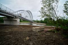 most, LK104, Nowy Sącz, budowa, plac budowy, inwestycja, KPO, Dunajec