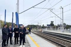 nowy przystanek, Merchel Ireneusz, briefing prasowy, Bittel Andrzej, nowa infrastruktura, Program Przystankowy, Józefin