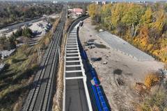 POIiŚ 2014-2020, Łódź, drążenie tunelu kolejowego, Koziny, Polesie, FEnIKS