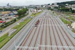 pociąg towarowy, przewóz towarów, Port Gdynia, nowa infrastruktura