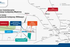 stacja, porozumienie, mapa, nowa infrastruktura, przystanek, Wilkszyn, Miękinia