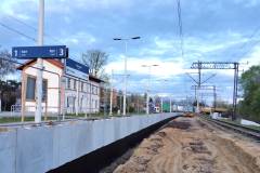 stacja, nowa infrastruktura, nowy peron, Tuchów