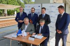 E75, Rail Baltica, Białystok, Zielonka, ERTMS, ETCS, Warszawa Rembertów, briefing prasowy, Bresch Arnold