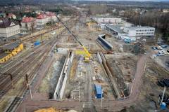 nowy wiadukt, Zebrzydowice, LK93, nowy tor, nowy peron, nowy most