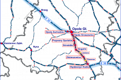 Kędzierzyn-Koźle, mapa, Opole Zachodnie, nowa infrastruktura, LK30