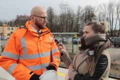 E75, Rail Baltica, CEF, Małkinia, briefing prasowy