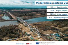 Rail Baltica, most na Bugu, nowy tor