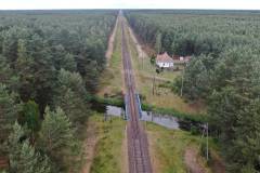 Kościerzyna, LK201, widok z lotu ptaka, Lipowa Tucholska