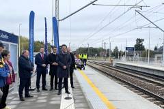 nowy przystanek, Merchel Ireneusz, briefing prasowy, Bittel Andrzej, nowa infrastruktura, Program Przystankowy, Józefin