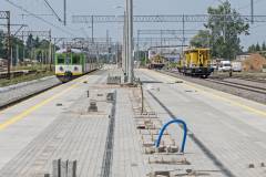 peron, Tłuszcz, modernizacja, E75, Rail Baltica, tor, infrastruktura kolejowa