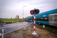 przejazd kolejowo-drogowy, POIiŚ 2014-2020, wielkopolskie, Gołańcz, modernizacja przejazdu