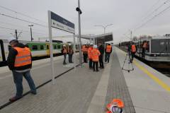 E75, Rail Baltica, CEF, Małkinia, briefing prasowy