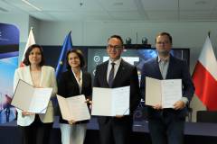 Kraków, CUPT, tunel, LK8, dofinansowanie unijne, podpisanie umowy, przystanek, Klimczak Dariusz, Mochocki Marcin, Warszawa Ursus Północny