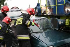 SOK, Straż Ochrony Kolei, bezpieczny przejazd, bezpieczeństwo, zderzenie, wypadek, kampania społeczna, Czeluścin, straż pożarna, policja, ratownik, ratownictwo medyczne, lokomotywa