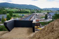 tunel, LK104, budowa, maszyna, plac budowy, inwestycja, KPO, Męcina