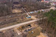 E75, Rail Baltica, stacja, Szepietowo, nowa sieć trakcyjna, budowa wiaduktu, nowa infrastruktura pasażerska, nowa infrastruktura