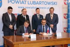 kładka, Lubartów, nowa infrastruktura, umowa na budowę, Starostwo Powiatowe w Lubartowie