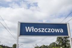 Włoszczowa, oznakowanie, nowa wiata, nowa ławka