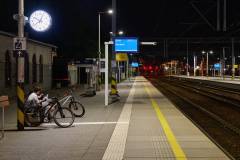 pasażer, peron, podróżny, informacja pasażerska, śląskie, Rybnik, KPO, nowy wyświetlacz, CSDIP