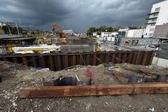 wiadukt, prace budowlane, katowicki węzeł kolejowy, Mikołowska