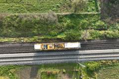 PUN, maszyna, LK204, prace na stacji kolejowej