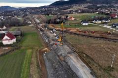 LK104, Limanowa, Klęczany, prace ciężkiego sprzętu, www.podleze-piekielko.pl