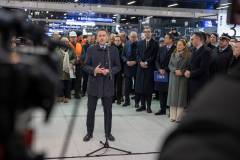 stacja, Warszawa Zachodnia, nowe przejście podziemne, briefing prasowy, nowa infrastruktura, www.stolicadobrychrelacji.pl, Wyborski Piotr