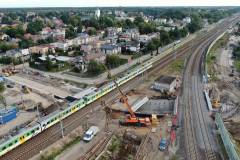 E75, Rail Baltica, Zielonka, prace budowlane, nowa infrastruktura