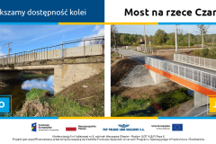 most, Chynów, wizualizacja, nowa infrastruktura, rzeka Czarna