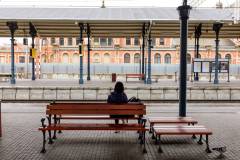 przejście podziemne, Gdańsk Główny, nowe schody ruchome