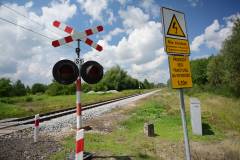 bezpieczeństwo, przejazd kolejowo-drogowy, sygnalizacja, krzyż św. Andrzeja