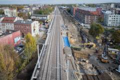 Katowice, wiadukt kolejowy, katowicki węzeł kolejowy, ul. Graniczna